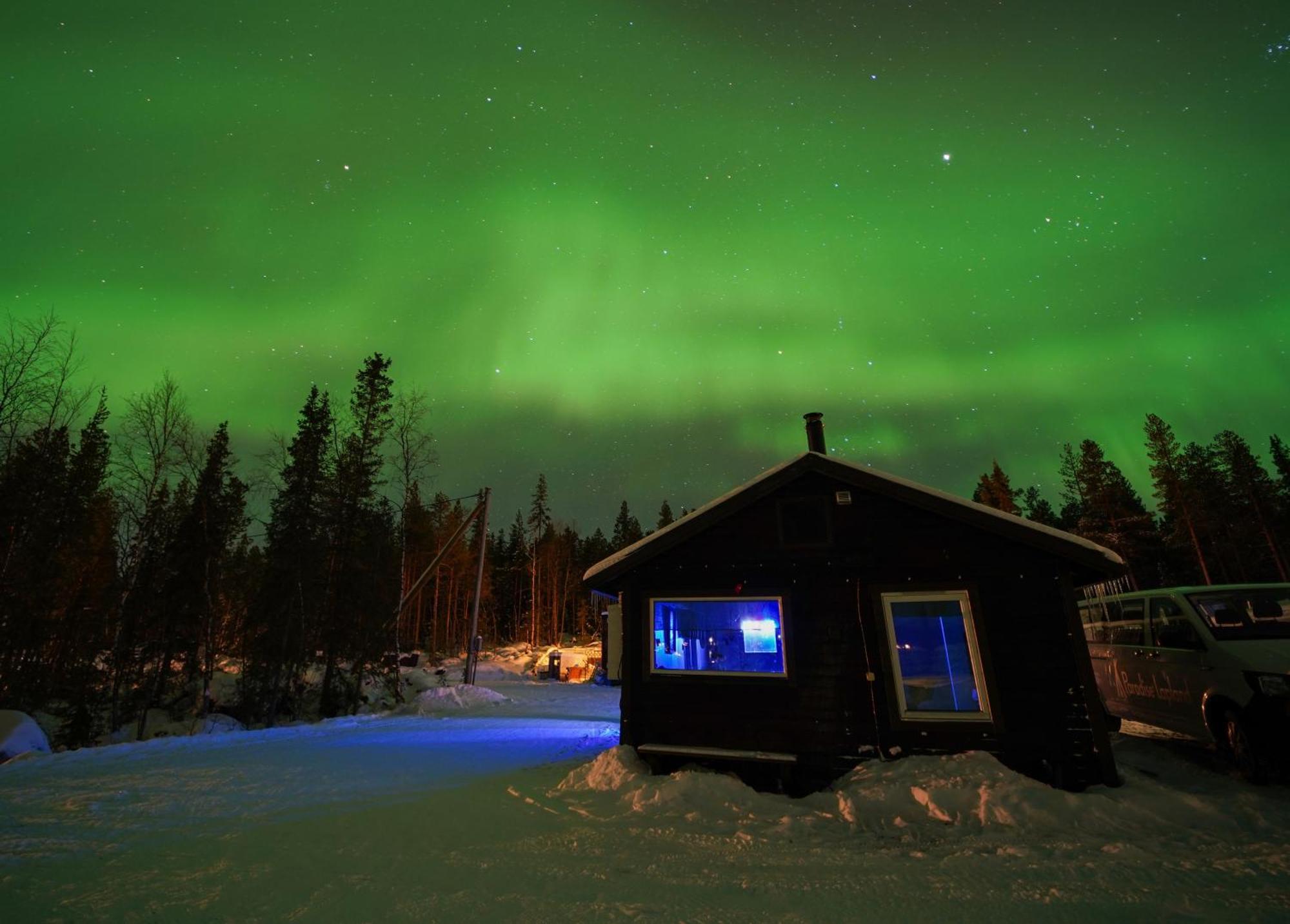 Northern Light Cottage- Paradise Lapland Kiruna Luaran gambar